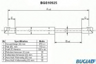 Газовая пружина BUGIAD BGS10925