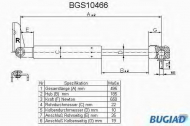 Газовая пружина BUGIAD BGS10466
