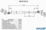 Газовая пружина BUGIAD BGS10514