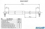 Газовая пружина BUGIAD BGS10607