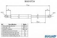 Газовая пружина BUGIAD BGS10724