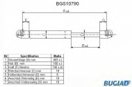 Газовая пружина BUGIAD BGS10790
