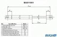 Газовая пружина BUGIAD BGS11001