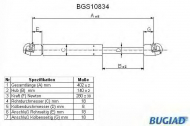 Газовая пружина BUGIAD BGS10834
