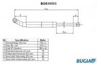 Газовая пружина BUGIAD BGS10553