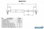 Газовая пружина BUGIAD BGS10763