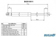 Газовая пружина BUGIAD BGS10811