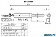 Газовая пружина BUGIAD BGS10848