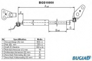 Газовая пружина BUGIAD BGS10860