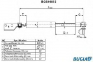 Газовая пружина BUGIAD BGS10862