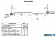 Газовая пружина BUGIAD BGS10868