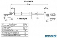 Газовая пружина BUGIAD BGS10870