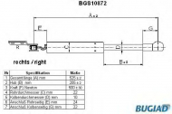 Газовая пружина BUGIAD BGS10872