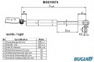 Газовая пружина BUGIAD BGS10874