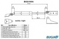 Газовая пружина BUGIAD BGS10884