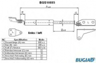 Газовая пружина BUGIAD BGS10885