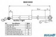 Газовая пружина BUGIAD BGS10899