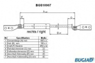 Газовая пружина BUGIAD BGS10907