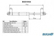 Газовая пружина BUGIAD BGS10944