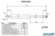 Газовая пружина BUGIAD BGS10946