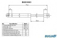 Газовая пружина BUGIAD BGS10983