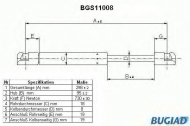 Газовая пружина BUGIAD BGS11008