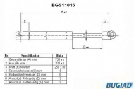 Газовая пружина BUGIAD BGS11016
