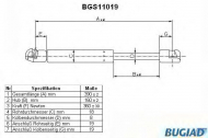 Газовая пружина BUGIAD BGS11019