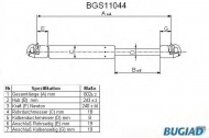 Газовая пружина BUGIAD BGS11044