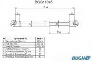 Газовая пружина BUGIAD BGS11045