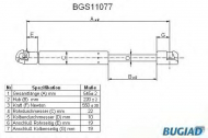 Газовая пружина BUGIAD BGS11077
