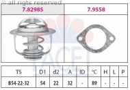 Термостат FACET 7.8298