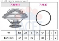 Термостат FACET 7.8361
