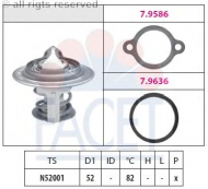 Термостат FACET 7.8513