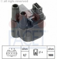 Катушка зажигания FACET 9.6276