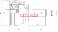 Шарнирный комплект KAMOKA 6384