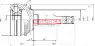 Шарнирный комплект KAMOKA 6746