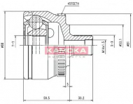 Шарнирный комплект KAMOKA 6762