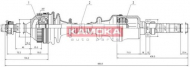 Вал KAMOKA CT1138925A