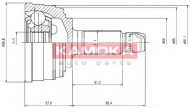 Шарнирный комплект KAMOKA 6360