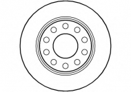 Тормозной диск NATIONAL NBD1152