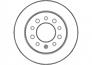Тормозной диск NATIONAL NBD1251