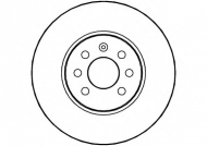 Тормозной диск NATIONAL NBD1280