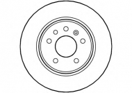 Тормозной диск NATIONAL NBD770