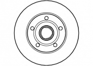 Тормозной диск NATIONAL NBD709