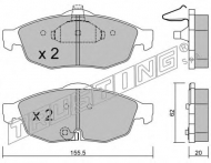 Комплект тормозных колодок TRUSTING 731.0