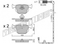 Комплект тормозных колодок TRUSTING 576.5W