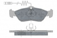 Комплект тормозных колодок SCT Germany SP 232