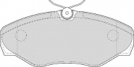 Комплект тормозных колодок ABEX AVR124