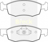 Комплект тормозных колодок BRECK 20907 10 1